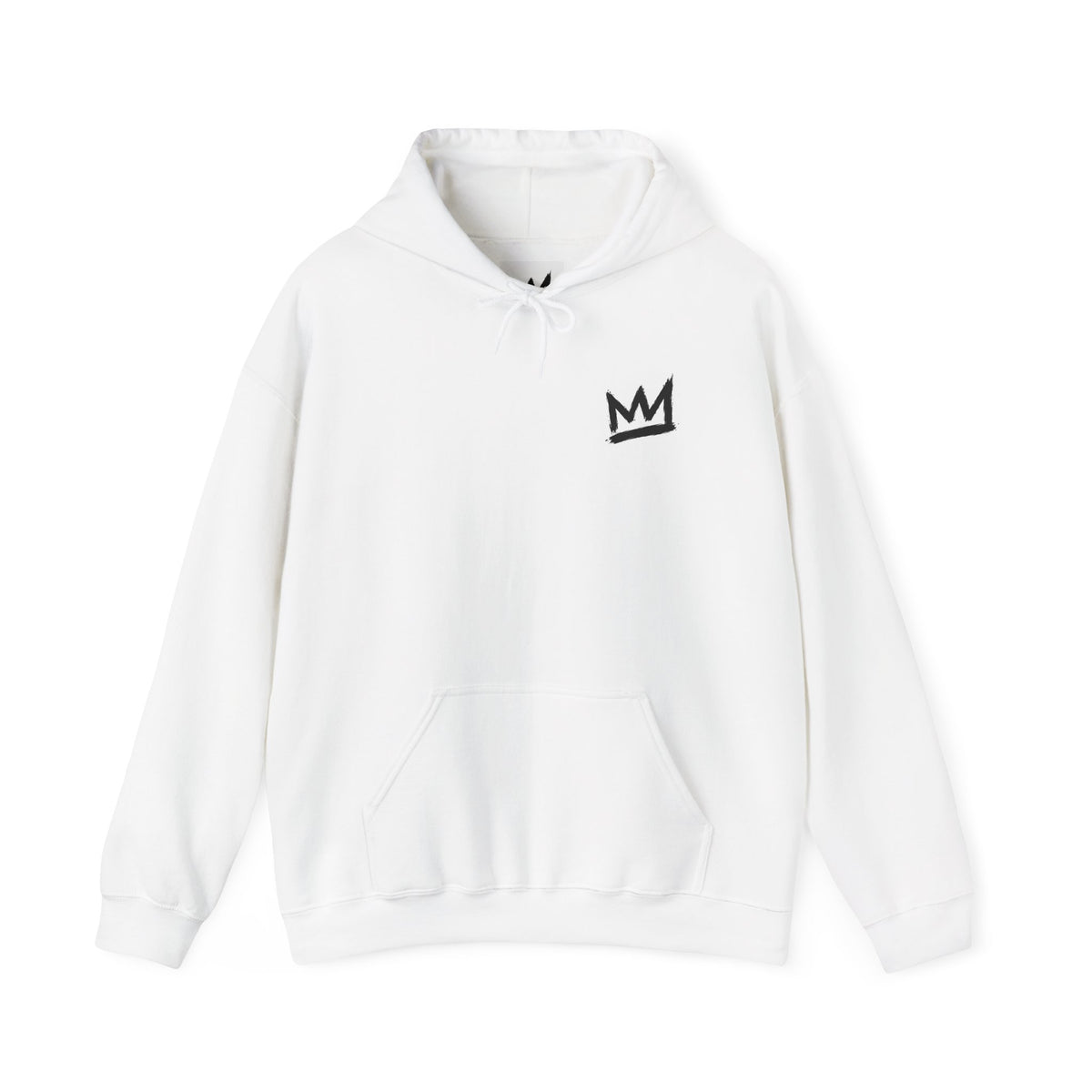 Nordic Fitness Crown Hoodie — Athletic Gym Hoodie with 'Nordic Fitness' Back Graphic
