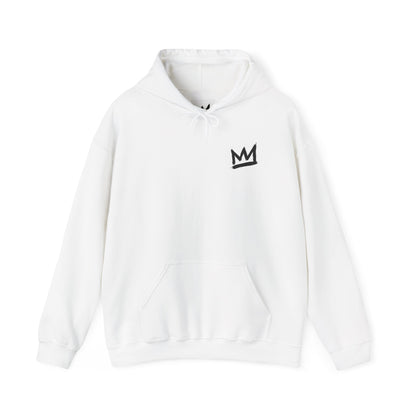 Nordic Fitness Crown Hoodie — Athletic Gym Hoodie with 'Nordic Fitness' Back Graphic